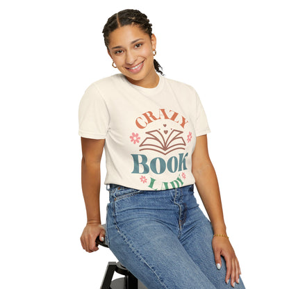 Crazy Book Lady Oversized T-shirt - Book Lovers