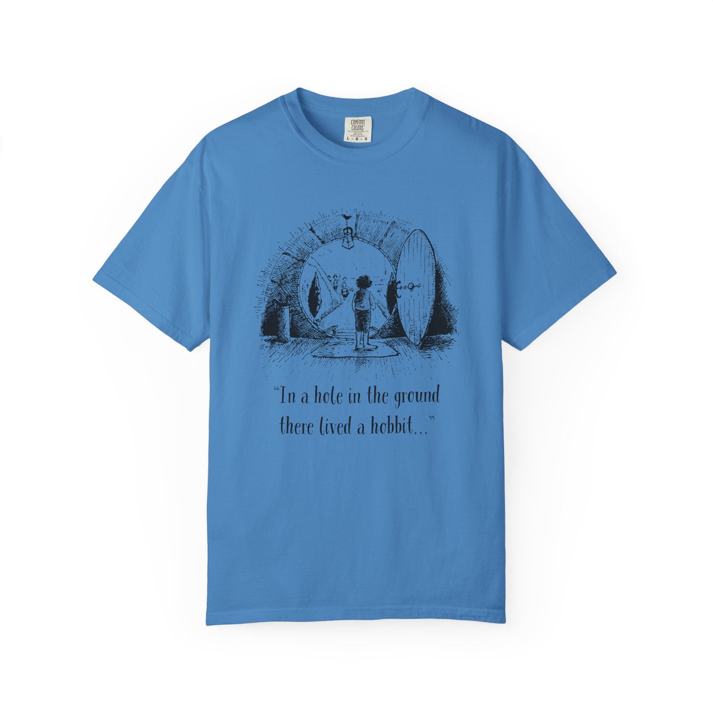 In a Hole in the Ground There Lived a Hobbit T-shirt - The Lord of The Rings