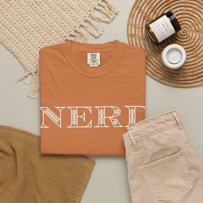 Floral Oversized Nerd T-shirt