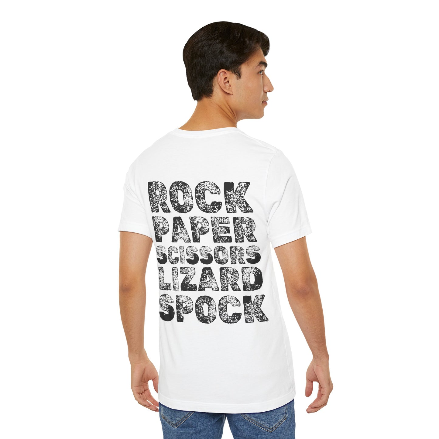 Rock Paper Scissors Lizard Spock T-shirt - Big Bang Theory