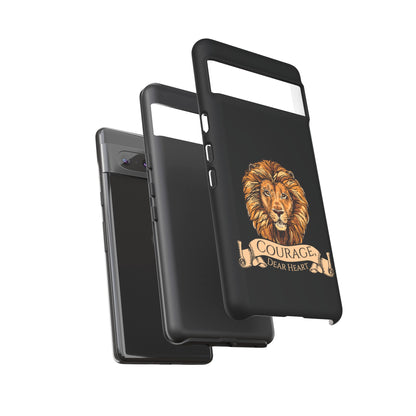 Aslan Courage Dear Heart Phone Case - Book Lovers