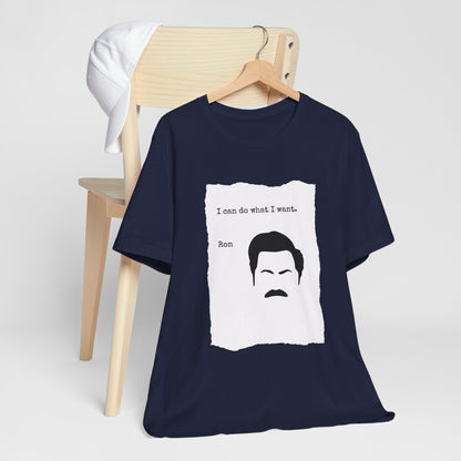 Ron Swanson Permit - Parks & Rec T-shirt