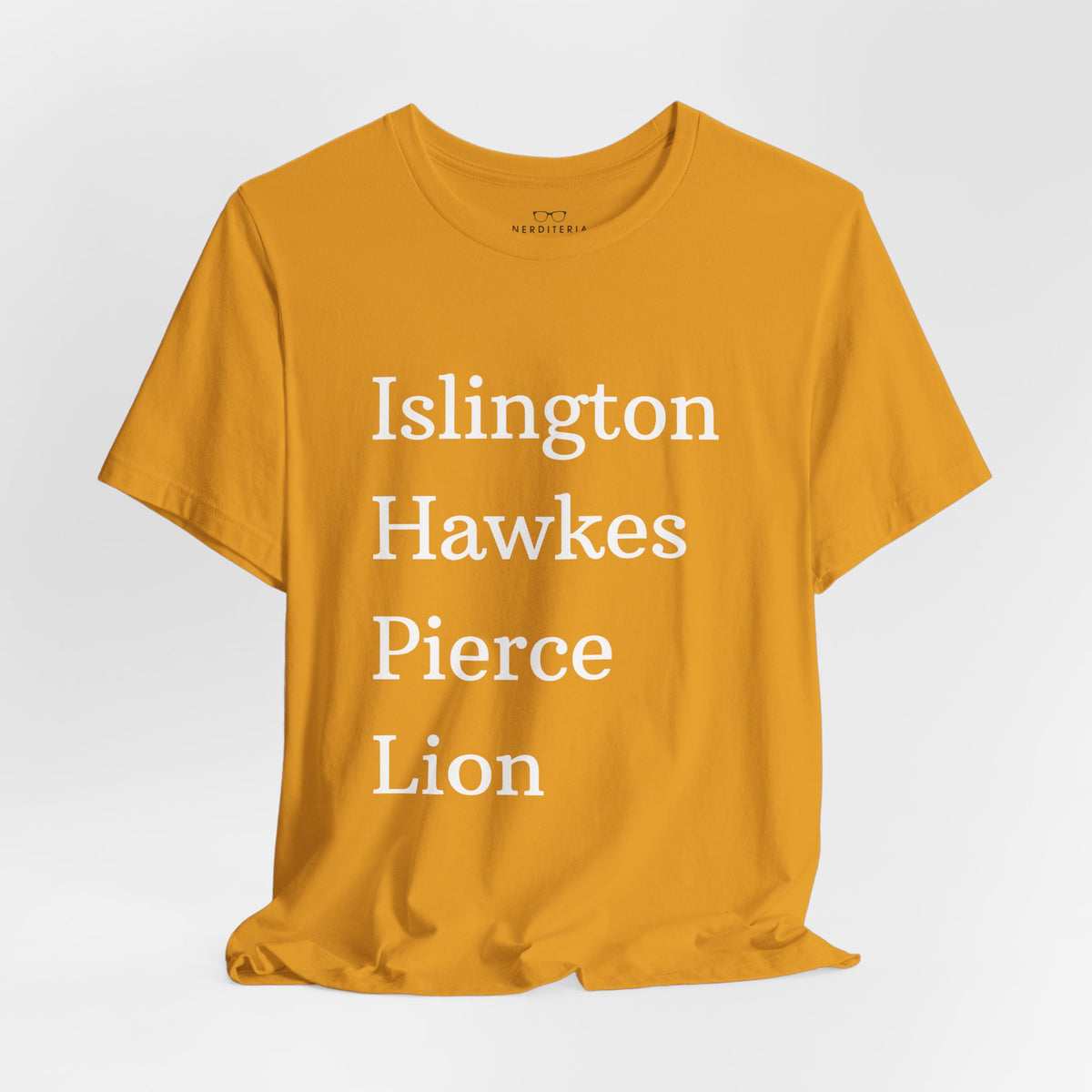 Islington Hawkes Pierce Lion (no &) Bella Canvas - Emma M Lion Shirt