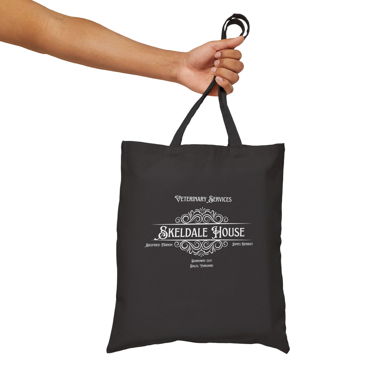 Skeldale House Canvas Tote Bag - All Creatures Great and Small