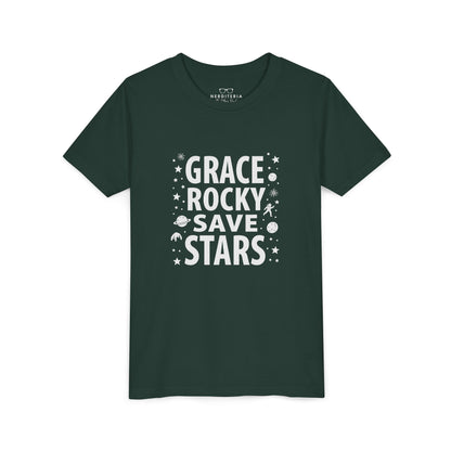 Grace Rocky Save Stars - Project Hail Mary Kids' T-Shirt