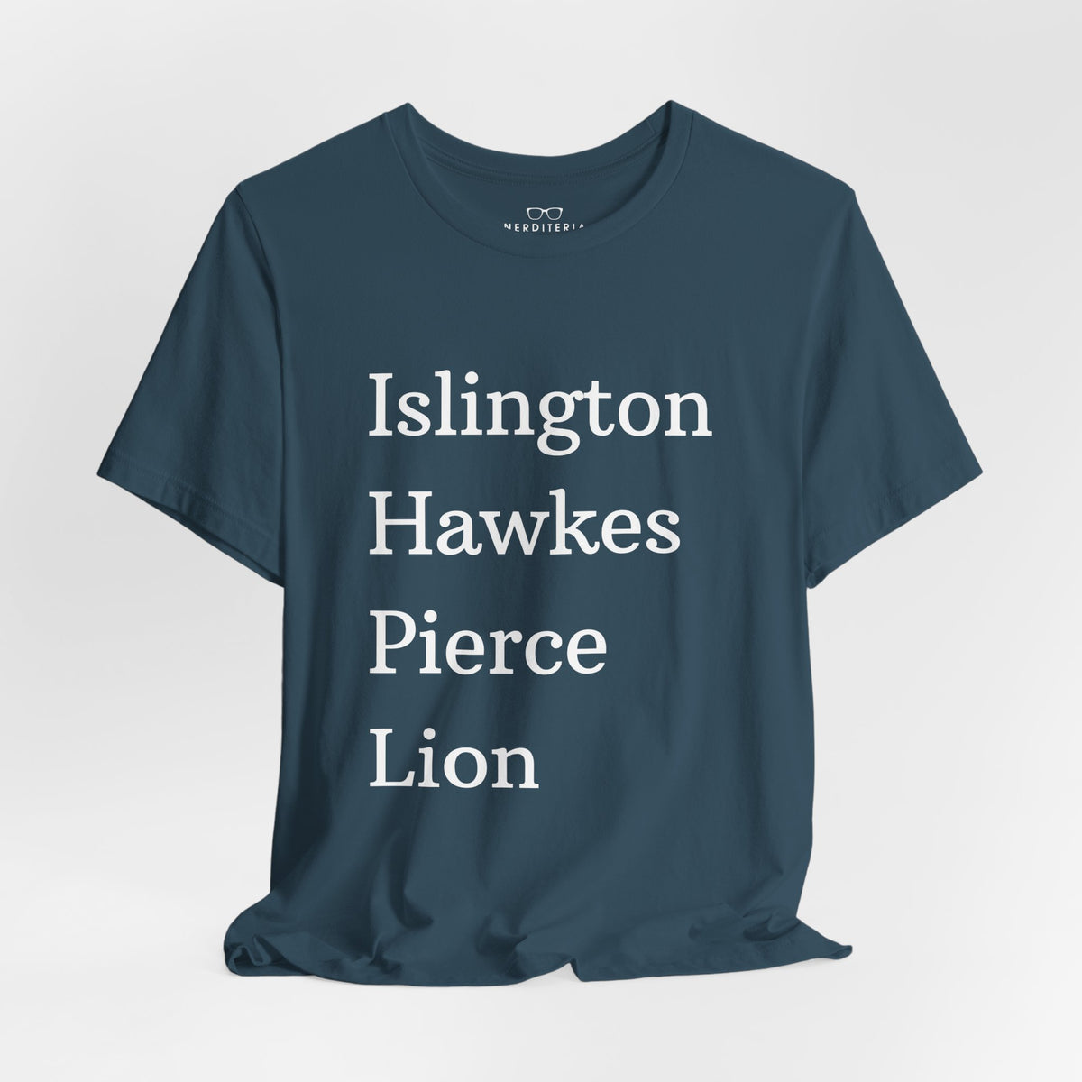 Islington Hawkes Pierce Lion (no &) Bella Canvas - Emma M Lion Shirt