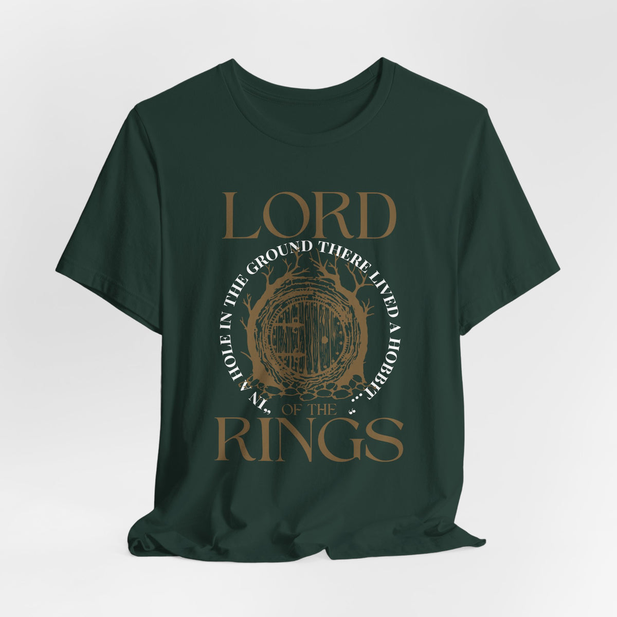 Hobbit Hole Design - Lord of the Rings T-Shirt