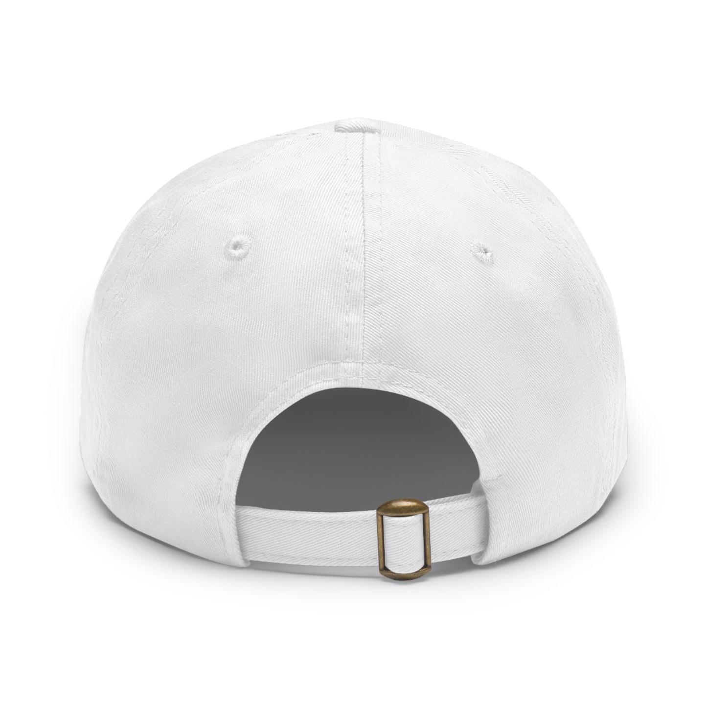 Band Dad Hat with Leather Patch
