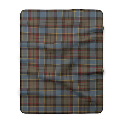 Outlander Fraser Tartan Sherpa Blanket