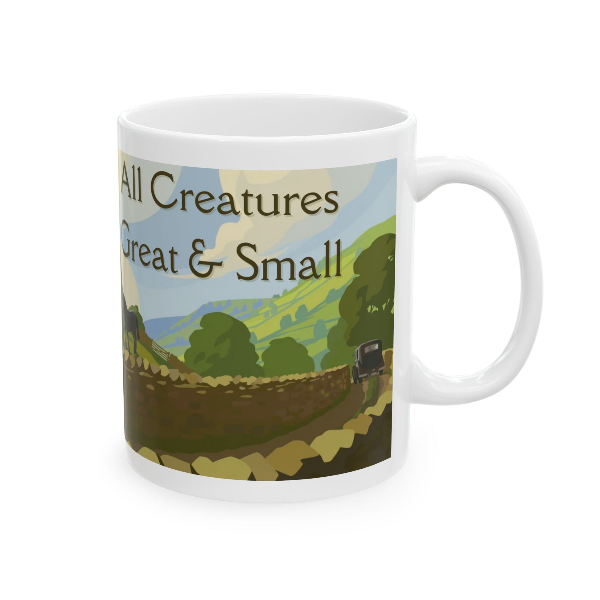 all creatures great and small mug