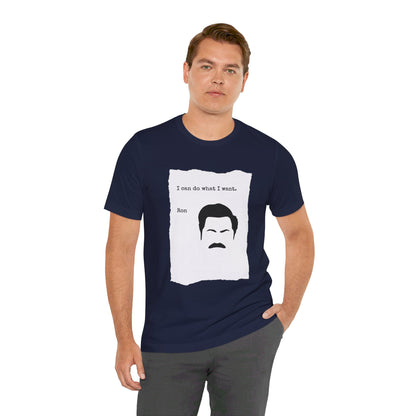 Ron Swanson Permit - Parks & Rec T-shirt