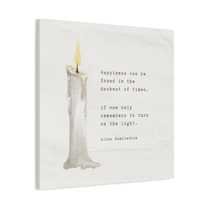 Happiness Can Be Found Canvas Wall Art - Harry Potter