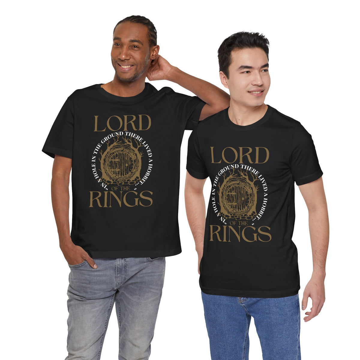Hobbit Hole Design - Lord of the Rings T-Shirt