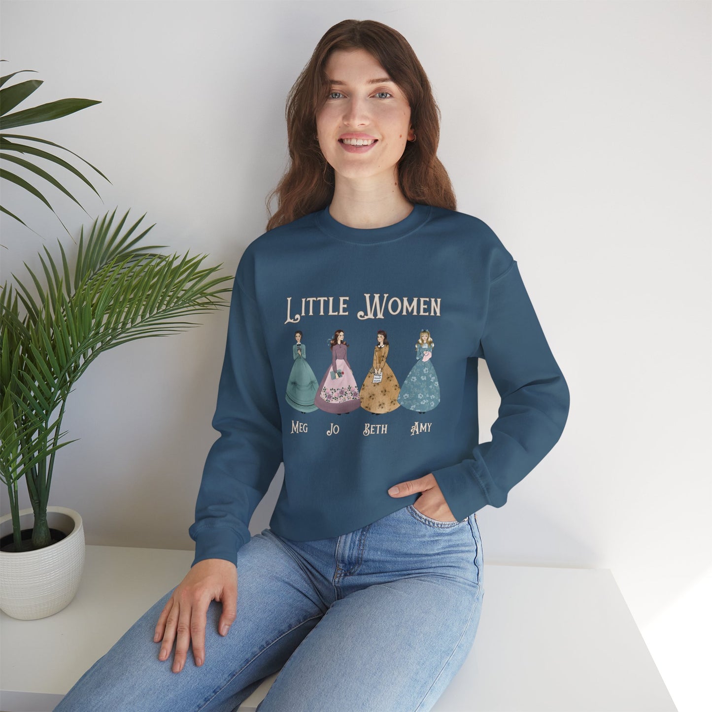 All Dressed Up - Little Women Sweatshirt