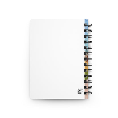 The Road Goes Ever On Tolkien Quote - The Lord of the Rings Spiral Notebook