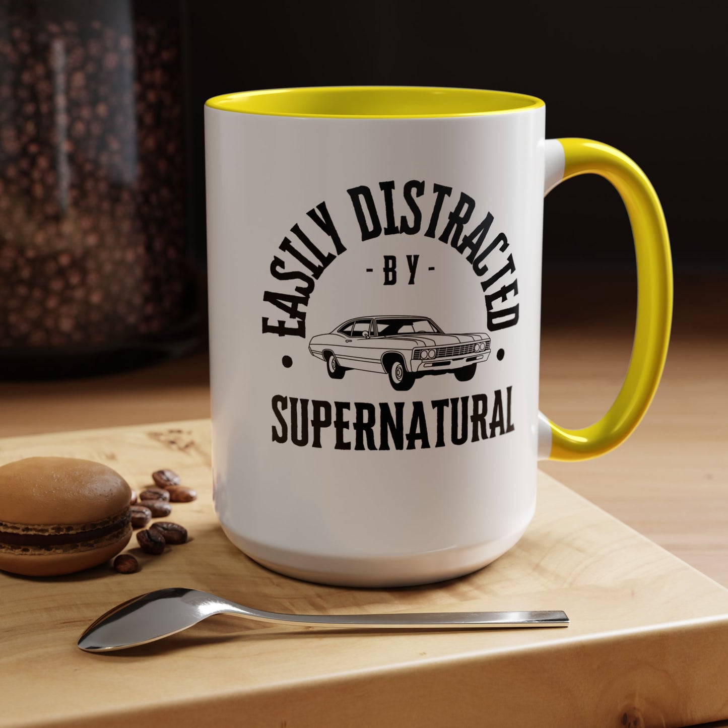 Easily Distracted by Supernatural Coffee Mug