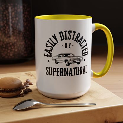 Easily Distracted by Supernatural Coffee Mug