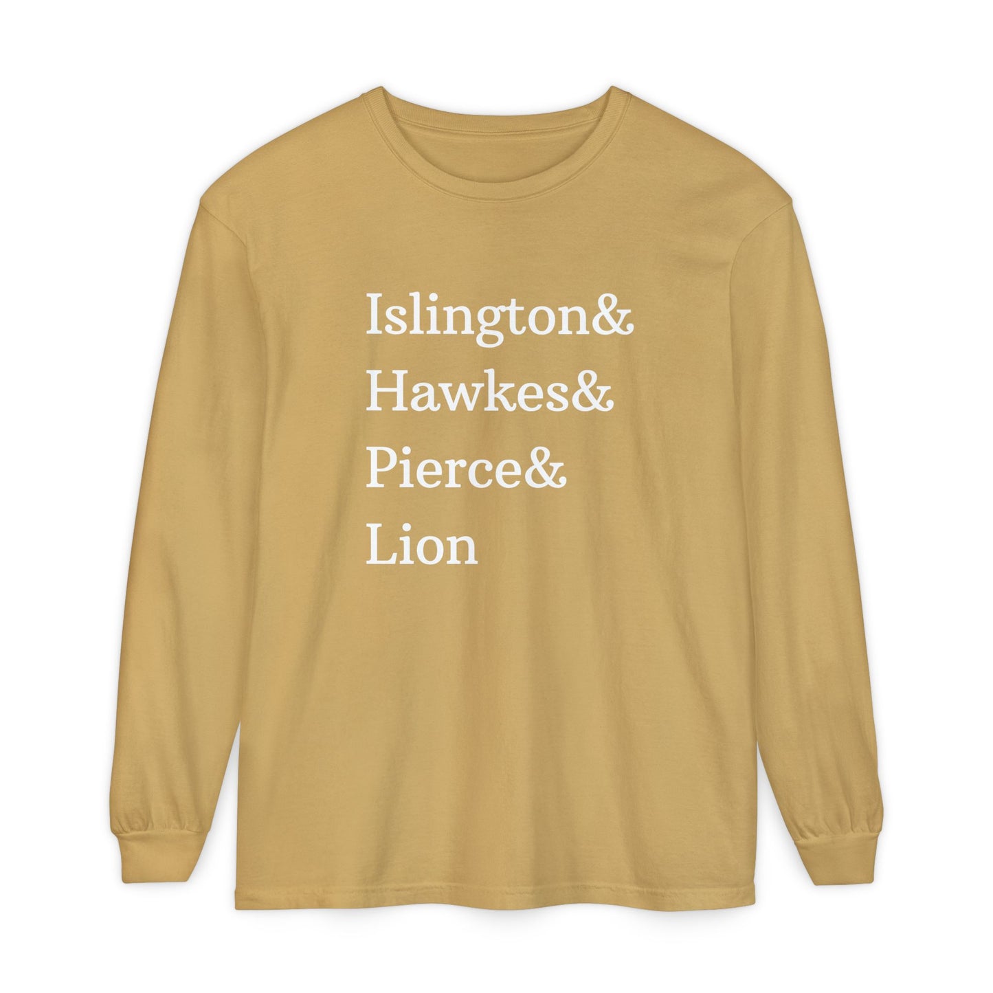 Emma M Lion Character Names - Long Sleeve T-Shirt