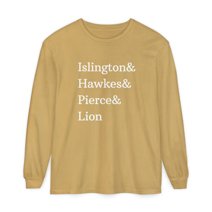Emma M Lion Character Names - Long Sleeve T-Shirt