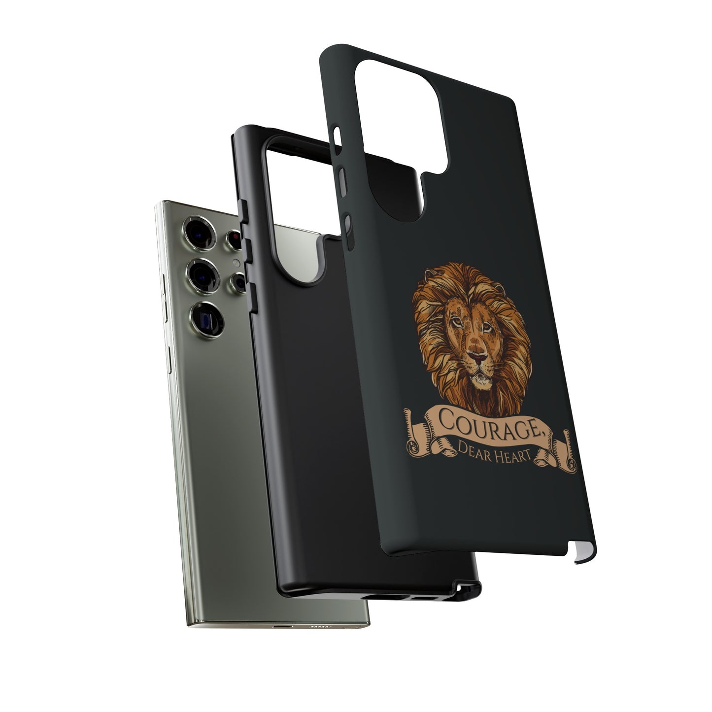 Aslan Courage Dear Heart Phone Case - Book Lovers