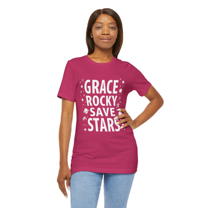 Grace Rocky Save Stars - Project Hail Mary T-Shirt