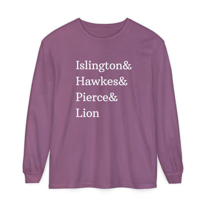 Emma M Lion Character Names - Long Sleeve T-Shirt