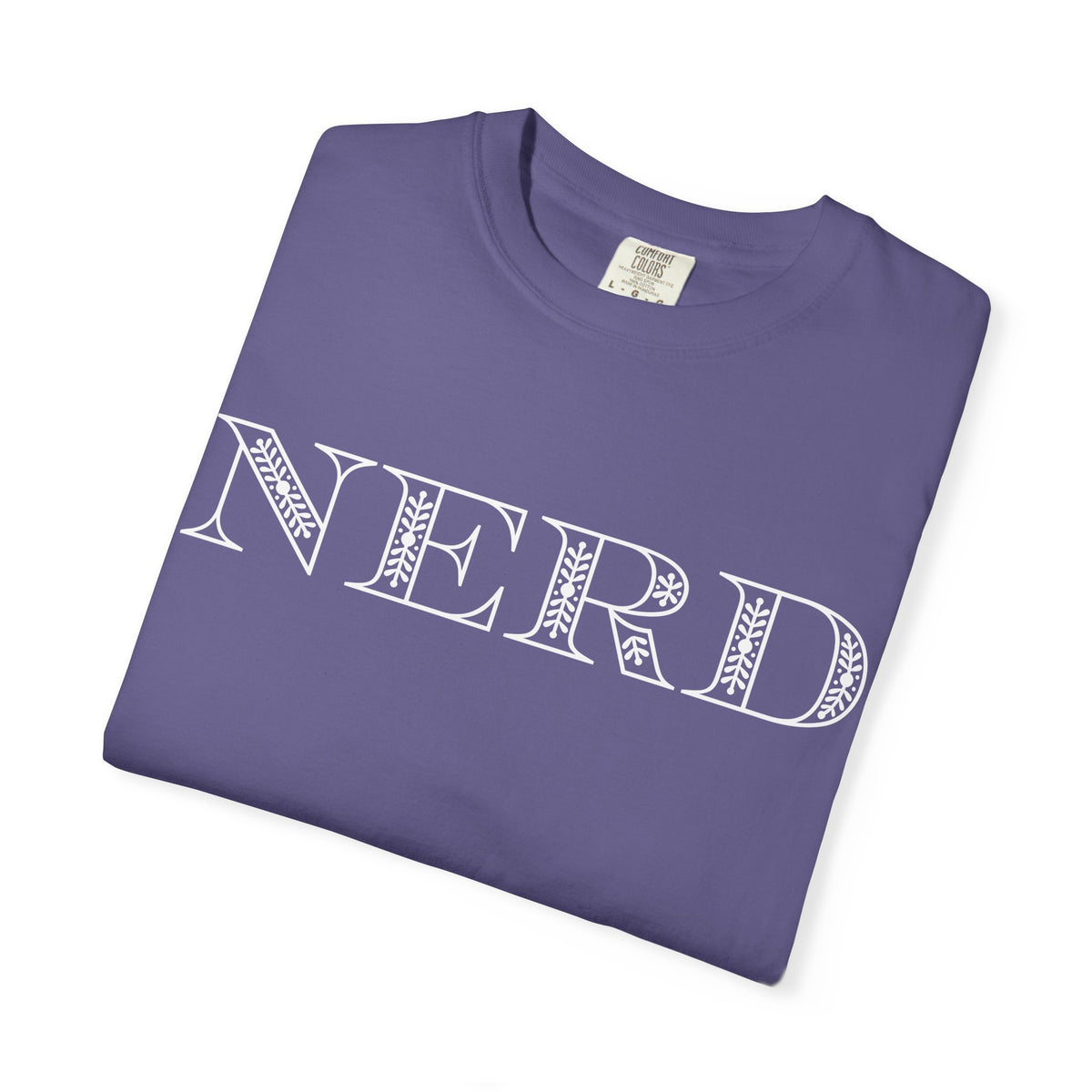 Floral Oversized Nerd T-shirt