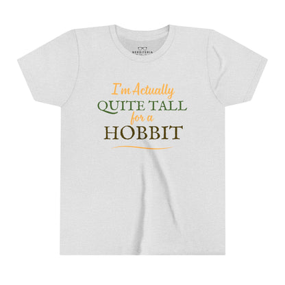 I'm Actually Quite Tall for a Hobbit - Kid's Lord of the Rings T-shirt