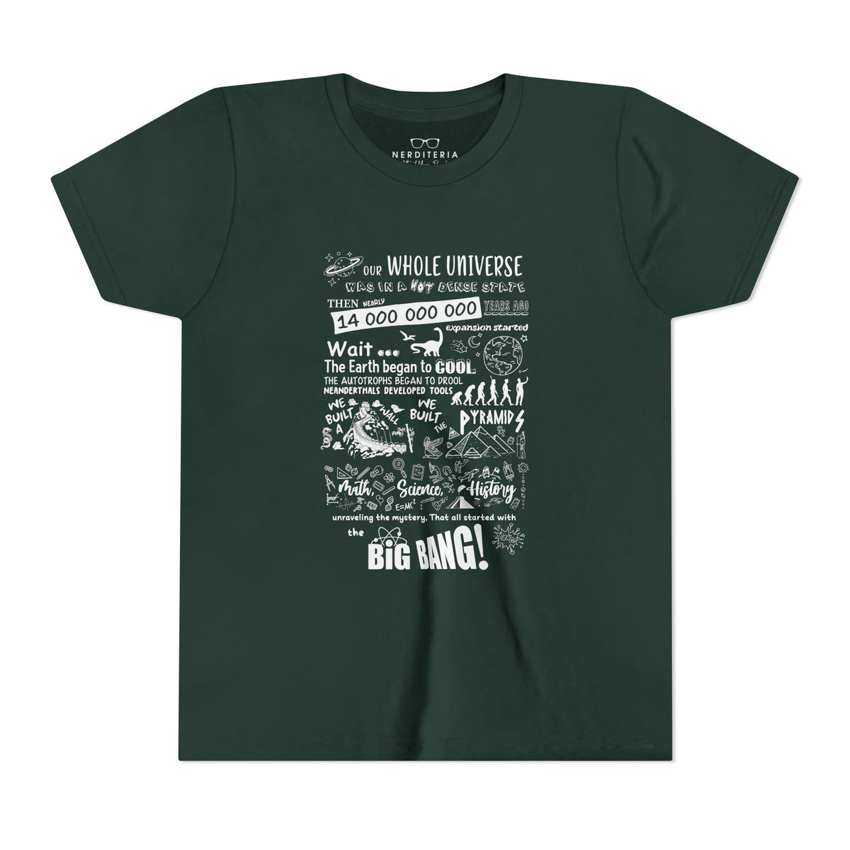 Big Bang Theory Theme Song Kid's T-Shirt