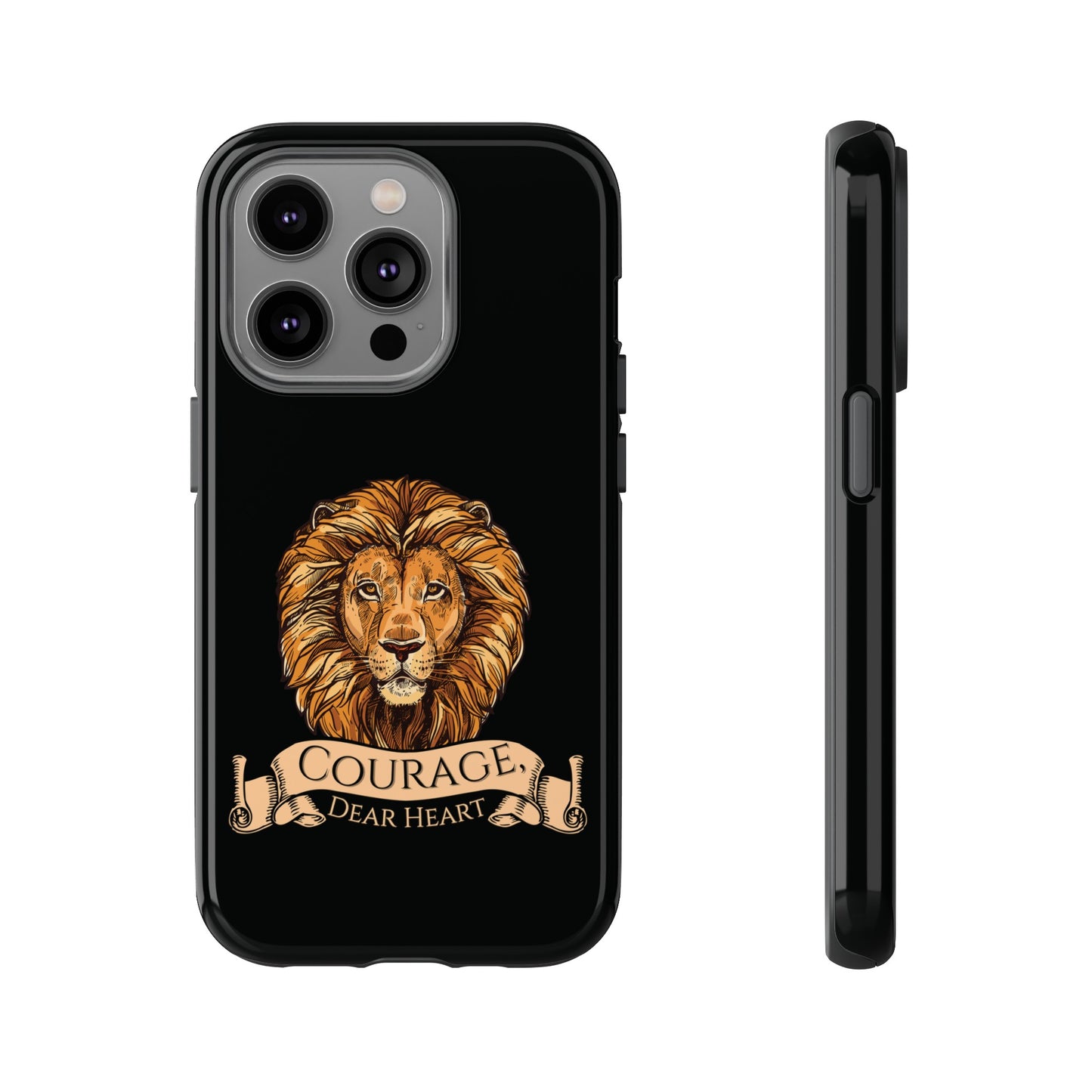 Aslan Courage Dear Heart Phone Case - Book Lovers