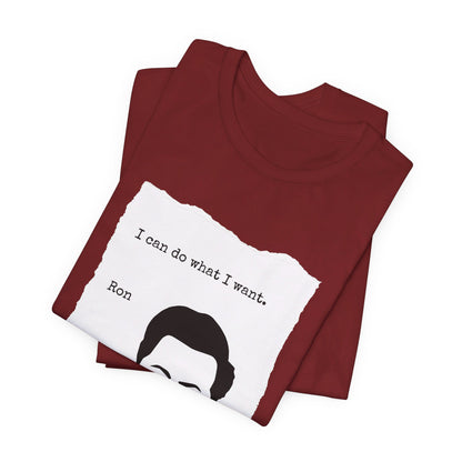 Ron Swanson Permit - Parks & Rec T-shirt