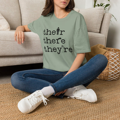 Their, There, They're Softstyle T-Shirt - Nerd Stuff