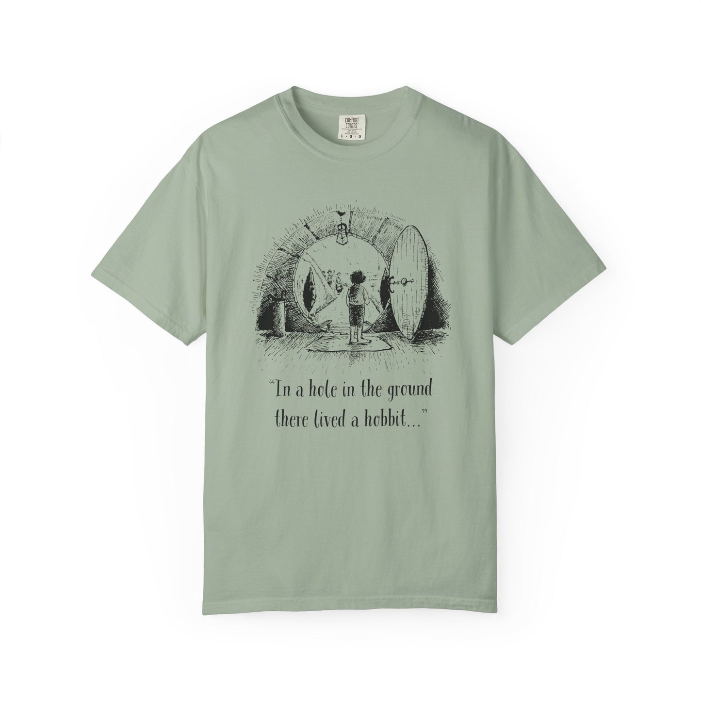 In a Hole in the Ground There Lived a Hobbit T-shirt - The Lord of The Rings
