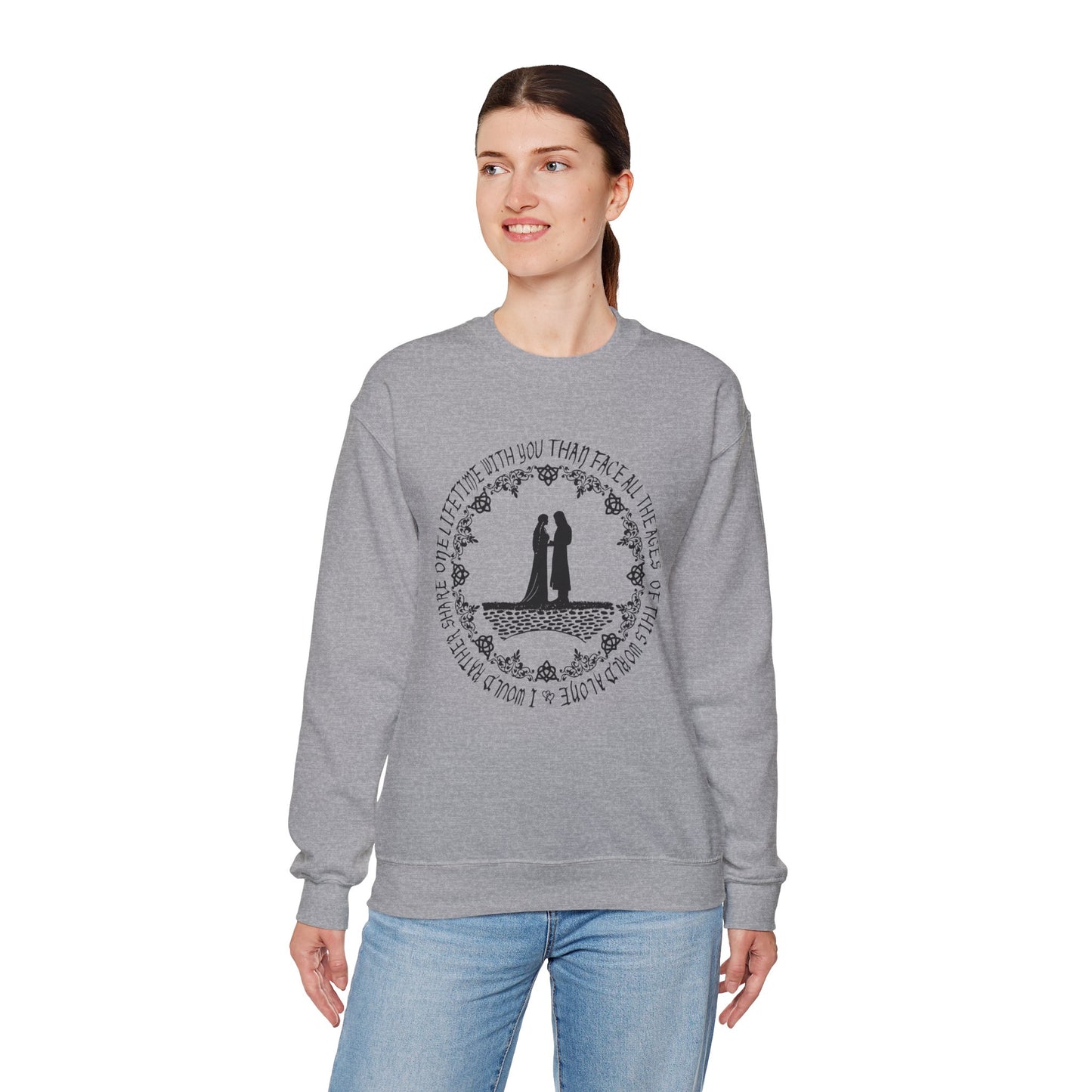 Aragorn and Arwen - Lord of The Rings Sweatshirt