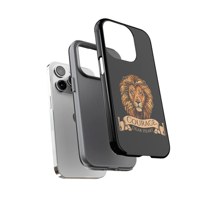 Aslan Courage Dear Heart Phone Case - Book Lovers