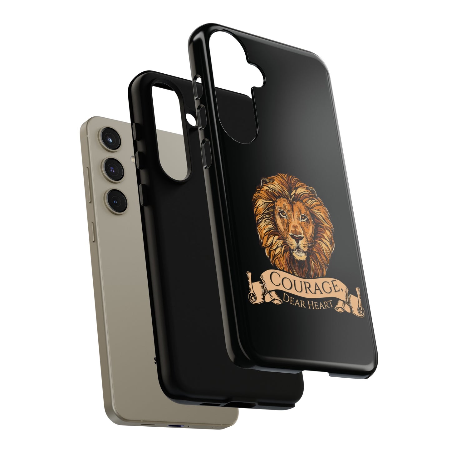 Aslan Courage Dear Heart Phone Case - Book Lovers