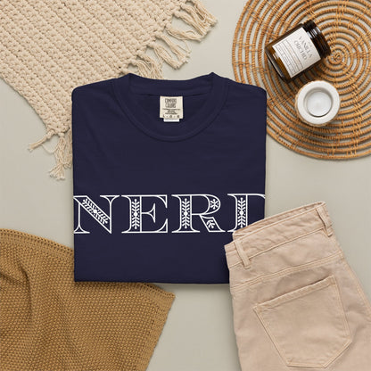 Floral Oversized Nerd T-shirt