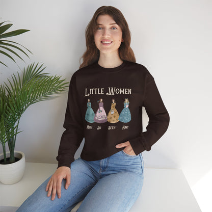 All Dressed Up - Little Women Sweatshirt