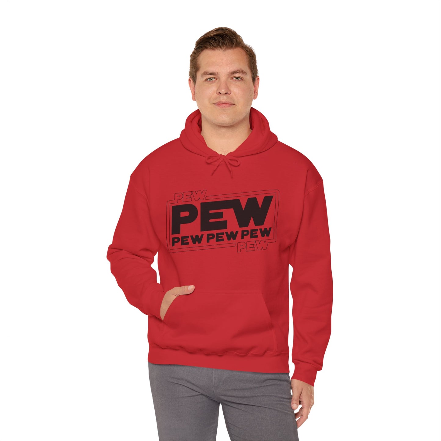 pew pew star wars hoodie