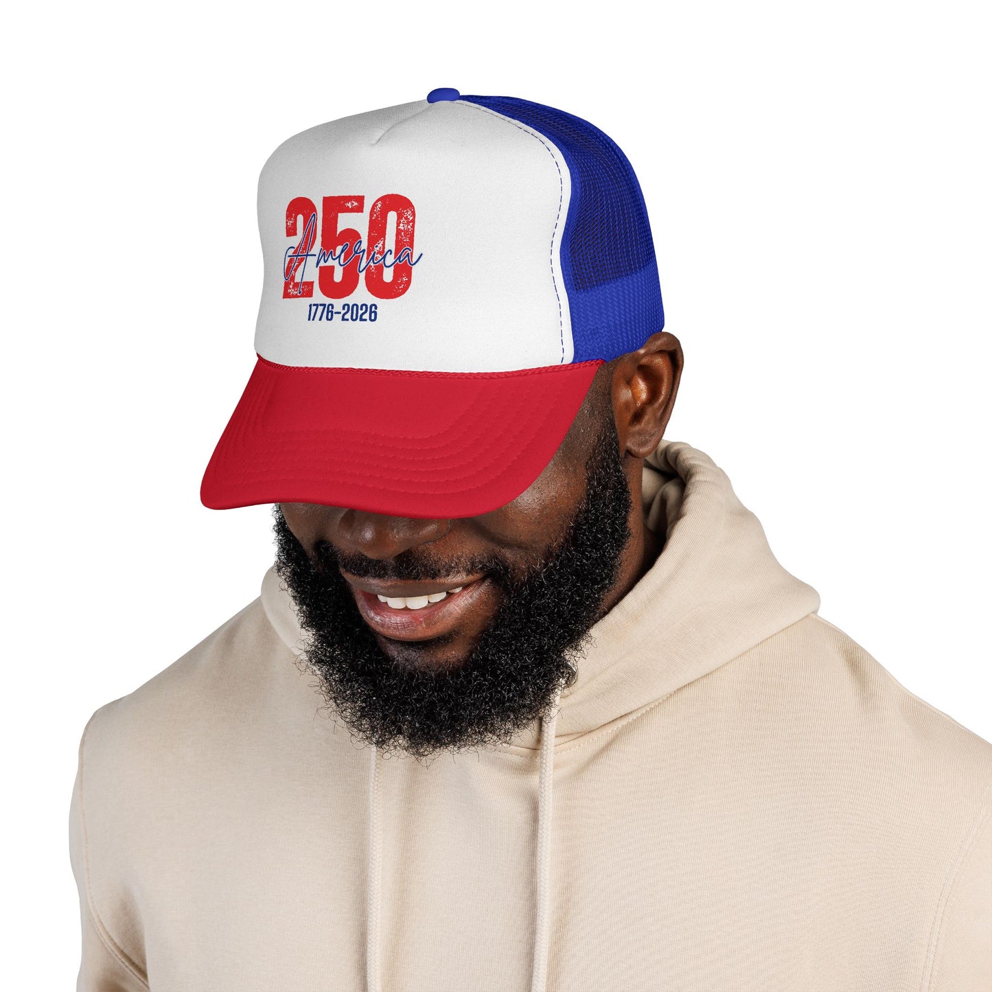 America's 250th Anniversary - Patriotic Trucker Hat