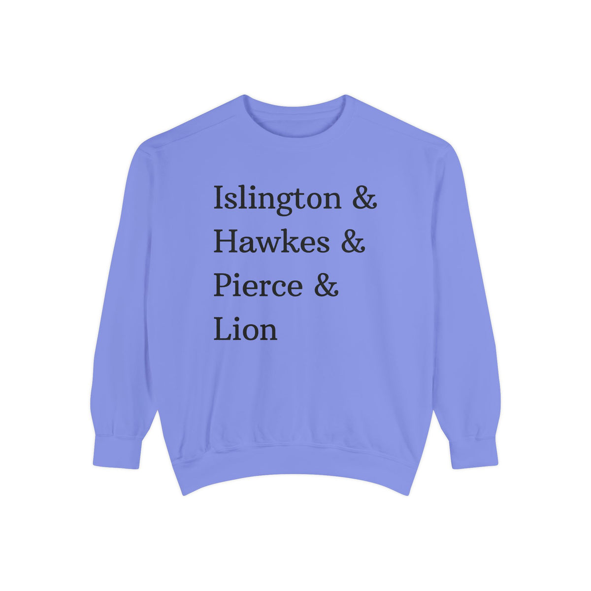 Islington Hawkes Pierce Lion - Emma M Lion Pastel Sweatshirt