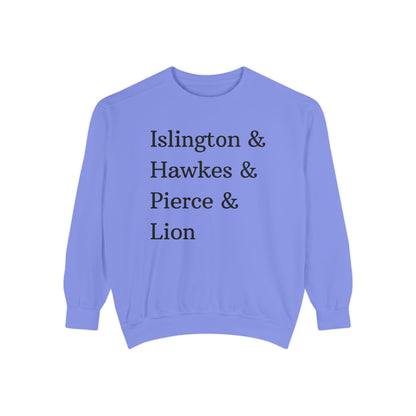 Islington Hawkes Pierce Lion - Emma M Lion Pastel Sweatshirt