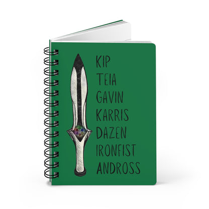 Blinding Knife Spiral Notebook - Lightbringer Fans