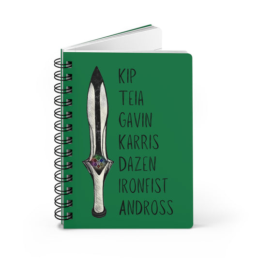 Blinding Knife Spiral Notebook - Lightbringer Fans