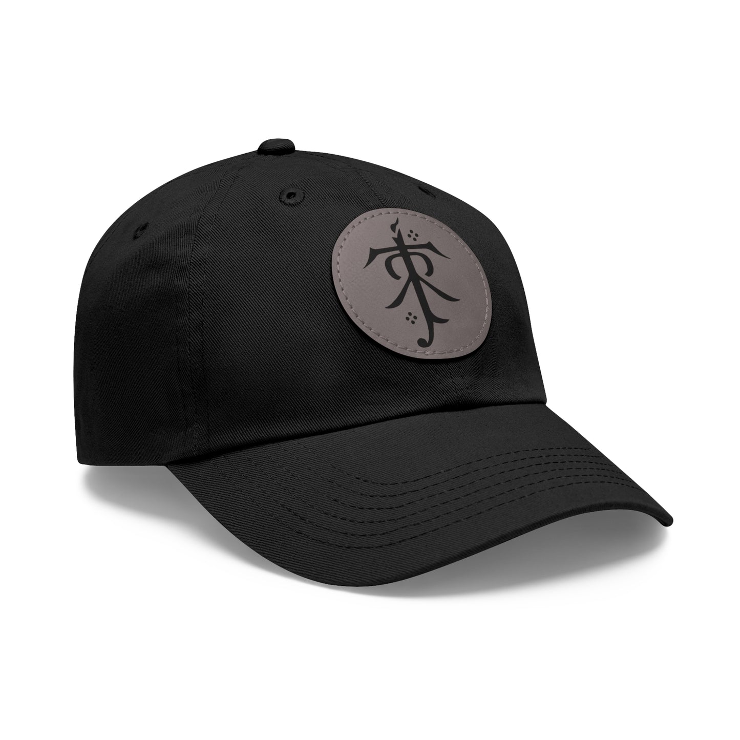 Lord of the Rings Logo Dad Hat with Leather Patch