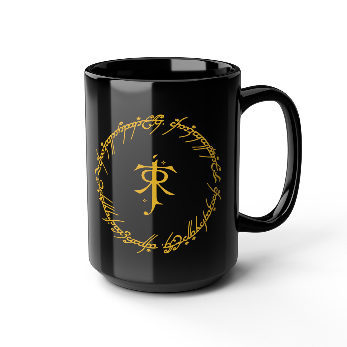 JRR Tolkien Monogram with Circle - The Lord of the Rings Coffee Mug