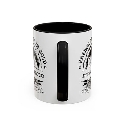Erebor Mountain Dragon Roasted - The Hobbit Coffee Mug