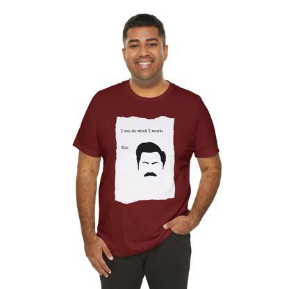 Ron Swanson Permit T-shirt - Parks & Rec