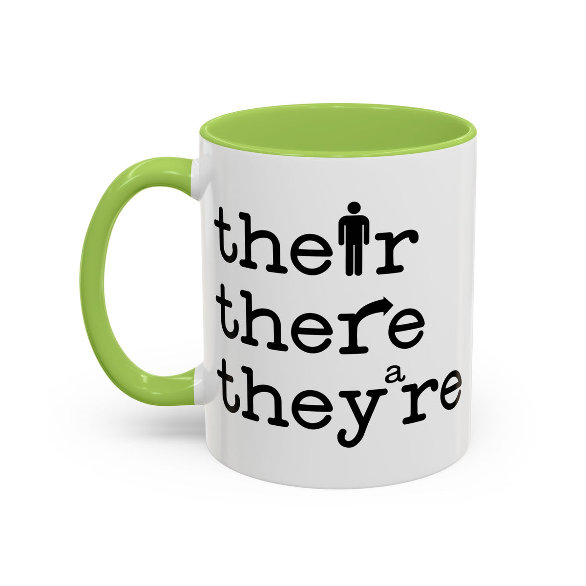 Their, There, They're Coffee Mug