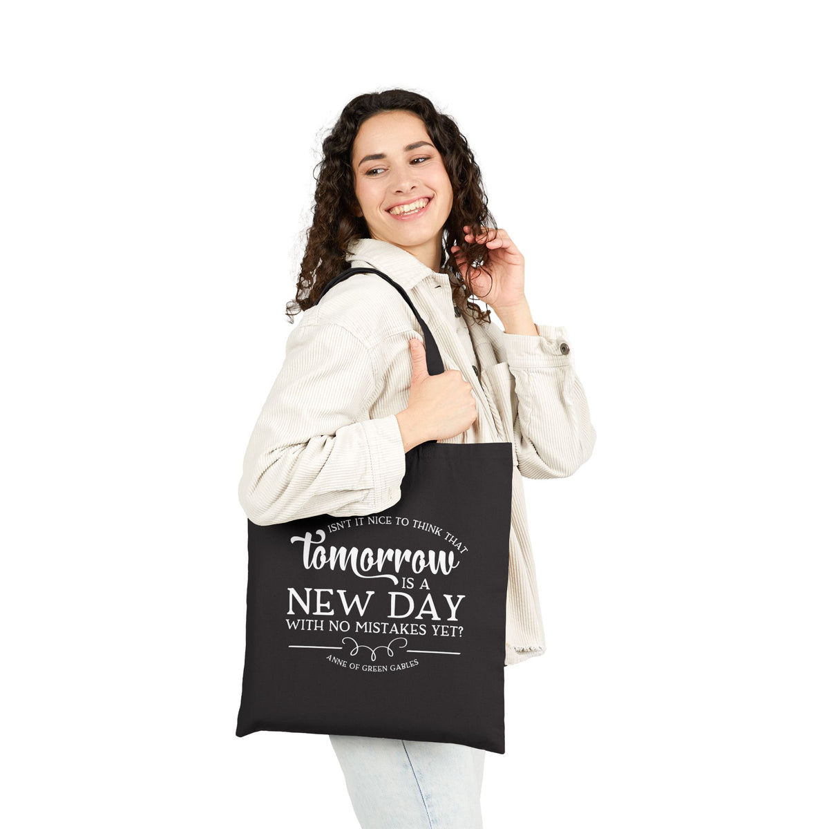 Tomorrow Is a New Day - Anne of Green Gables Tote Bag
